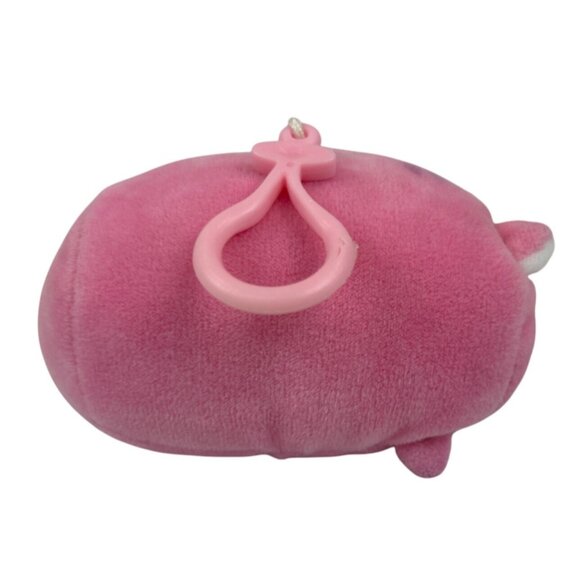 Moosh Moosh Pink Cat Plush Keychain Bag Clip Mini 4in Stuffed Animal - Picture 6 of 8